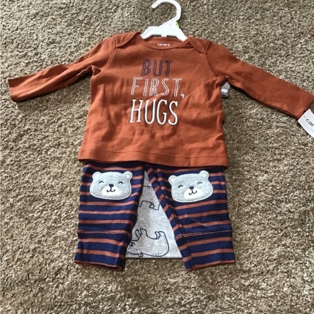 🆕Carters 3 cute bear piece set